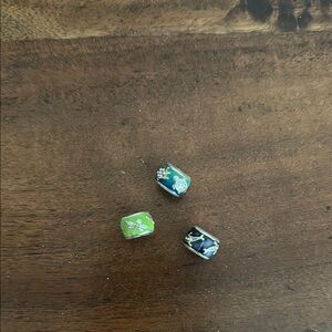 BRIGHTON Three Decorative Beads for charm bracelet